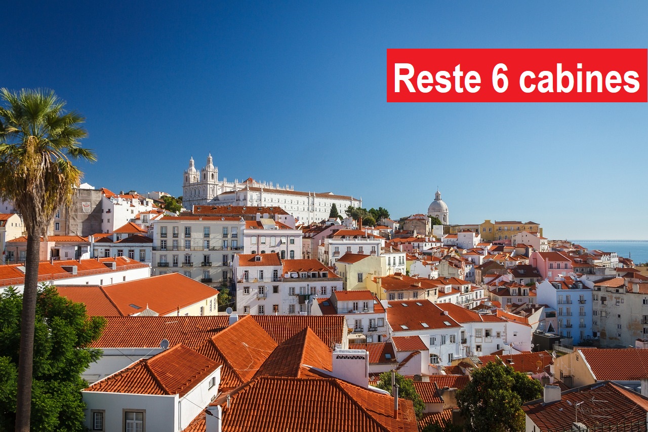 Croisière Espagne et Portugal - Découverte de Barcelone (2 jours), Cadix, Lisbonne (2 jours), Porto, Tanger
