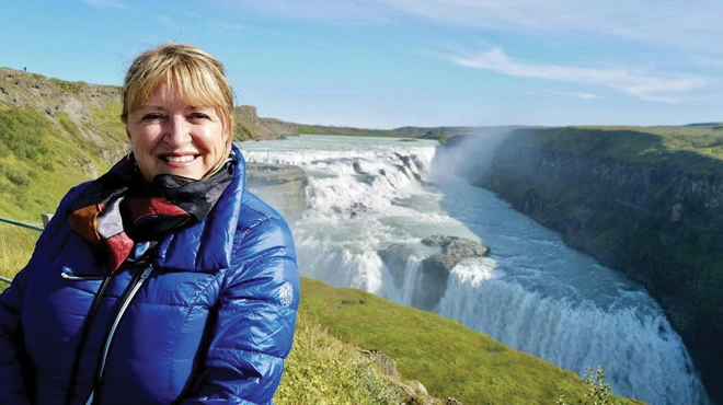 Louise Drouin en Islande