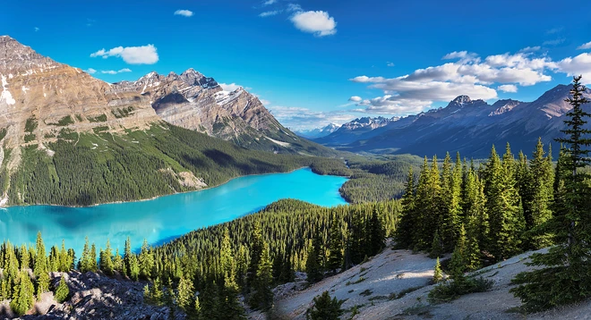 Stampede de Calgary et les Rocheuses Calgary, Banff, Lac Louise \u0026 Lac Moraine, Glacier Columbia